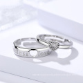 Ready to Ship New Arrive Heart Ring 925 Sterling Silver Couple Rings